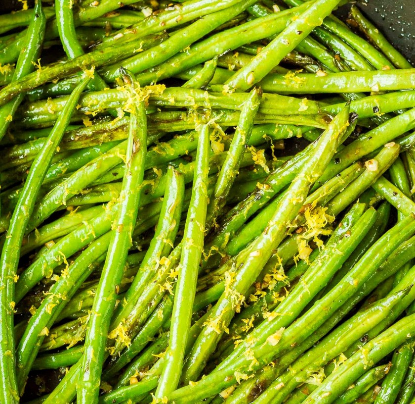Green Beans and Toasted&nbsp;Garlic