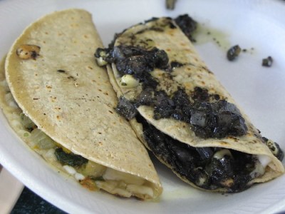 Huitlacoche Tacos